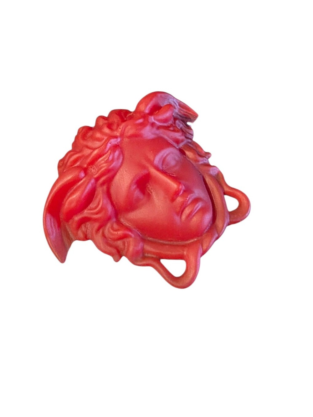 Red Versace Medusa In Resin Paper Weight/home decor - Picture 2 of 4